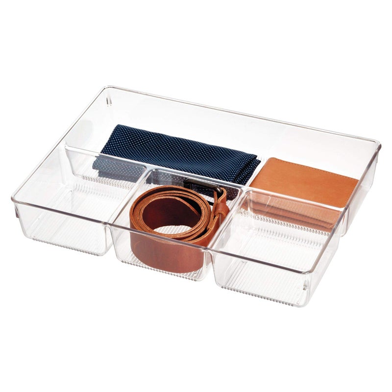 iDesign VanityCosmetic Organizer Set of 1 Clear