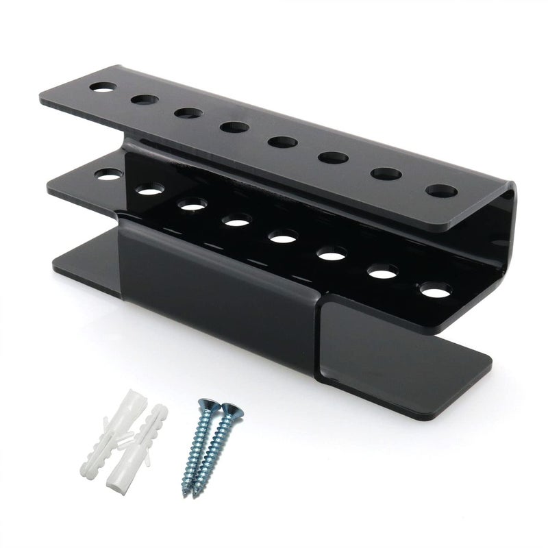 DGHAOP Acrylic Dart Holder Wall Mount Indoor Rack 17x4.5x7.3cm Black - Image 5