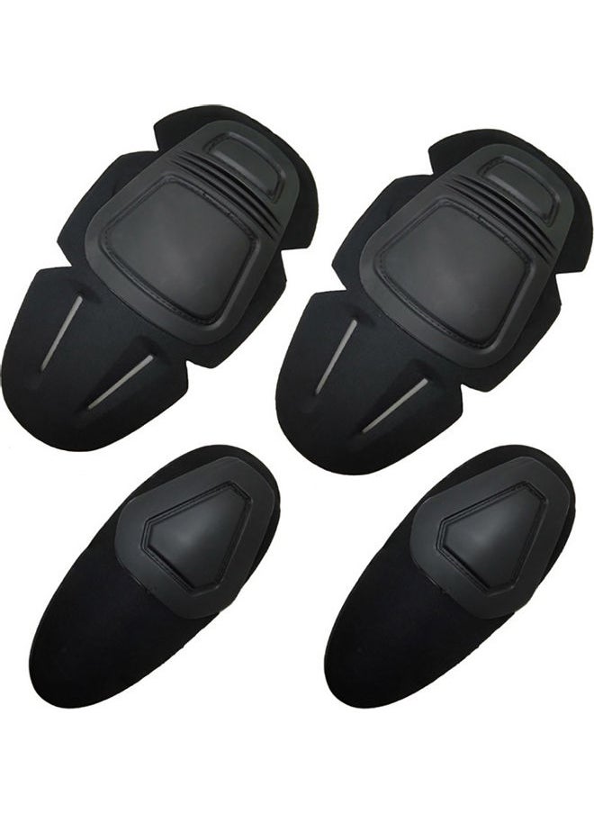 ماركة غير محددة - واقي للكوع والركبة من 4 قطع One Size - Image 1