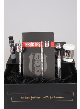 Licensed Dotted Notebook, 2-Piece Pencil, Pencil Sharpener, Eraser and Versatile Tip Pencil Set