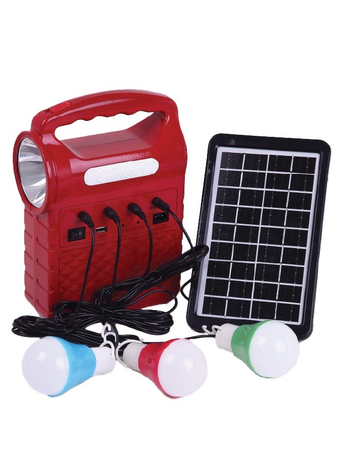 SOLAR WATT light and LED lighting system powered by solar energy suitable for home and trips waterproof and weather resistant fully charged quickly.  - Image 1