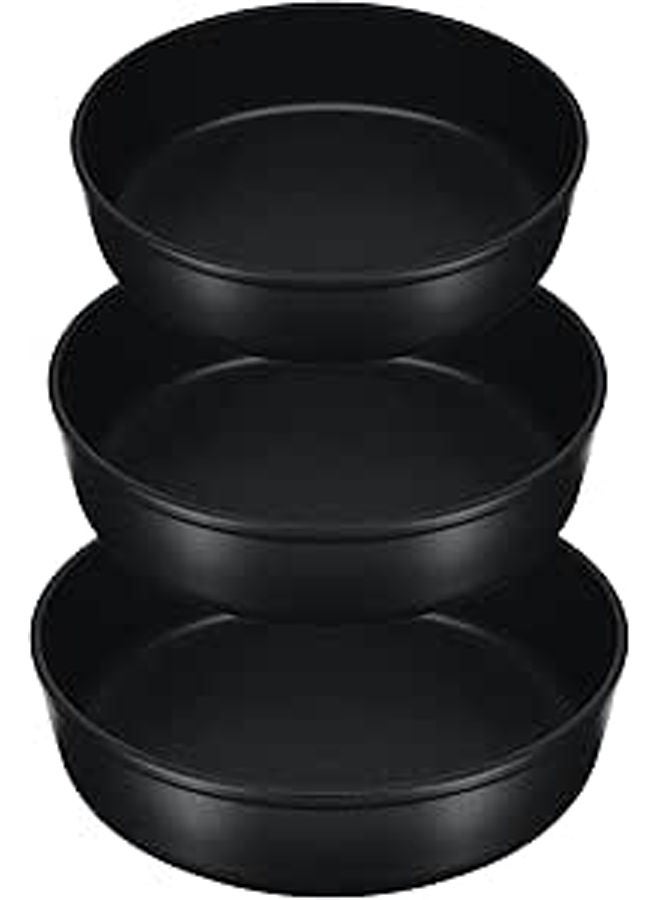 كوك ان عبود طقم 3 صينية فرن دائرية جرانيت بيو مقاس 26-28-30 سم - Image 1