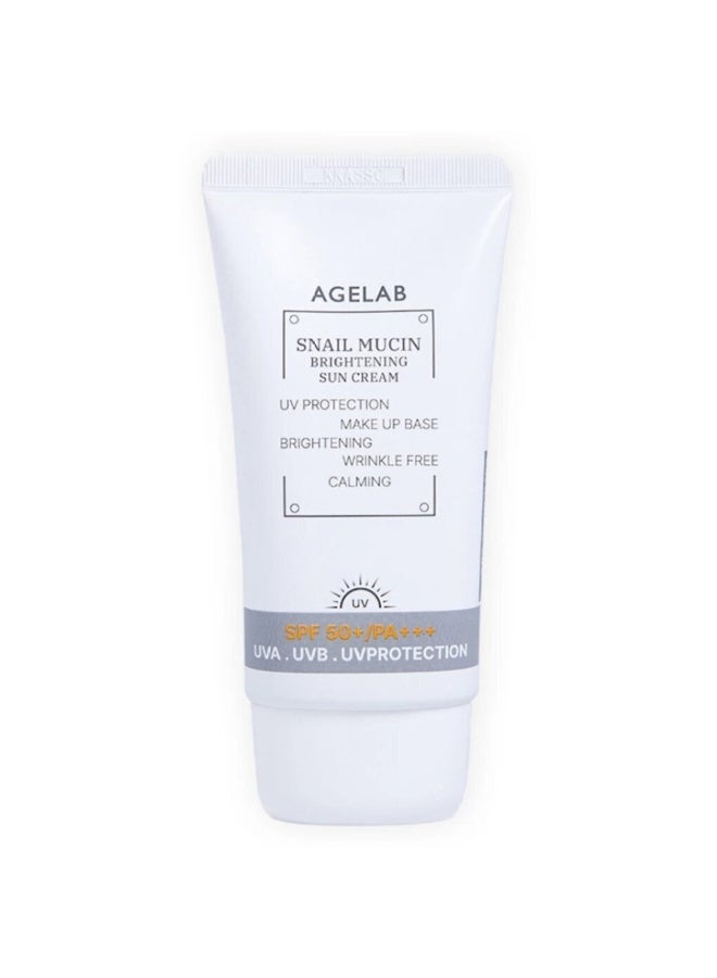 Age Lab Snail Mucin Skin Brightening Sun Cream With SPF 50+/PA+++ 70ml