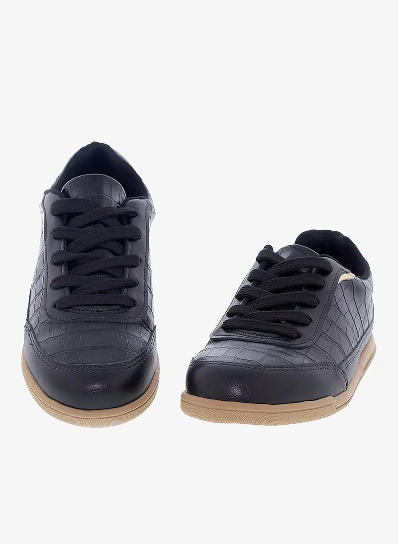 Beira Rio Black Beira Rio Women’s Sneakers – Lightweight Casual Footwear with Comfortable Cushioning for Women | Best Price UAE