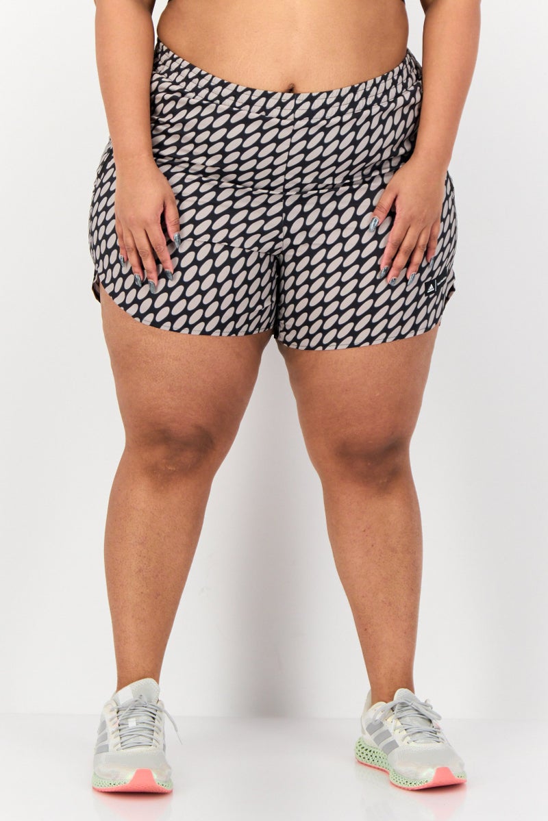 Adidas x Marimekko Women Sportswear Fit Running Shorts, Multicolor - Image 1