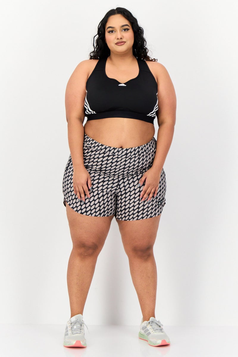 Adidas x Marimekko Women Sportswear Fit Running Shorts, Multicolor - Image 4