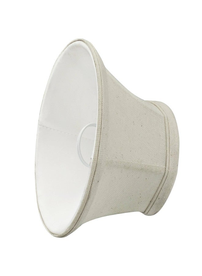 Aspen Creative 30004-2A, Bell Clip-On Chandelier Lamp Shade, Off-White, 3" Top X 5" Bottom X 4" Slant Height, Set of 2 - Image 4
