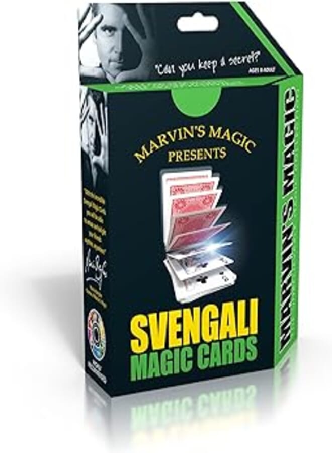 Marvin's Magic Svengali Magic Card Tricks Set - 25 amazing tricks .Professional magic made easy