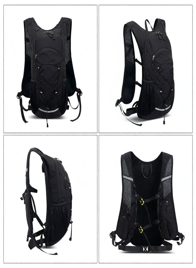 JUNLETU Hiking Backpack Waterproof Lightweight Travel Backpacks for Men Women Packable Sports Backpack with Water Bladder for Riding Camping - Image 4