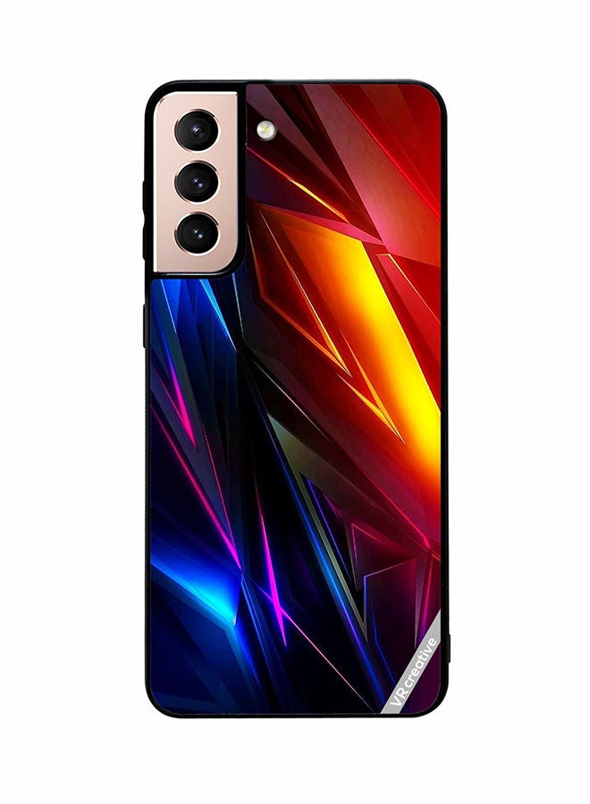 VR CREATIVE Protective Case Cover For Samsung Galaxy S21 Plus 5G Multicolor Design - Image 1