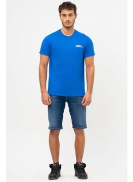 No Fear Saks Crew Neck Short Sleeve Combed Cotton Men's T-shirt.m50042  - Image 1