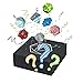 UDIXI Stone DND Dice Set 7PCS Gemstone Dice with Gift Case Glass DD Polyhedral for Role Playing Game and Other Tabletop Games - Image 2