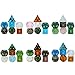 UDIXI Stone DND Dice Set 7PCS Gemstone Dice with Gift Case Glass DD Polyhedral for Role Playing Game and Other Tabletop Games - Image 3
