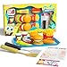 SpongeBob SquarePants Krabby Patty Toy Combo Meal Playset Pretend Krusty Krab Burgers and Fries Interactive Plastic Fast Food Set for Kids Toddlers - Image 2