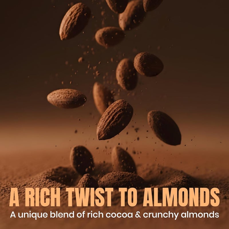 Karish Almond Dragee Cocoa 180g Jar – Crunchy Nut Snack Coated in Rich Cocoa, Perfect for Gifting & Sharing - Image 5