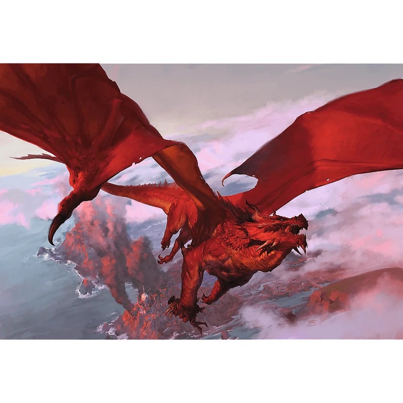 Trefl - Wood Craft Dungeons & Dragons Ancient Red Dragon 500+1 Pieces - 20181 - Image 2