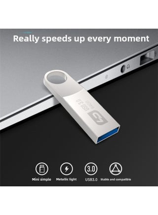 Genuine LD And Nuo V07 Metal Waterproof USB 4G8G16G32G64G Stainless Steel High-speed Storage USB Wholesale-Color:USB3.0 (UD023)-Capacity:128GB - pzsku/Z7E4C96E421ED8D2BF610Z/45/1746212313/48b283b4-20b5-4ba4-81a5-57d7ba08898a