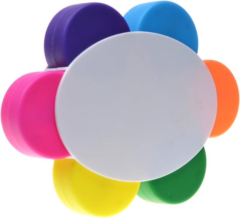 Cosmos Petals Highlighter Flower Shape Cute Fluorescent Colors Watercolor Pen Multi Colors - Image 3