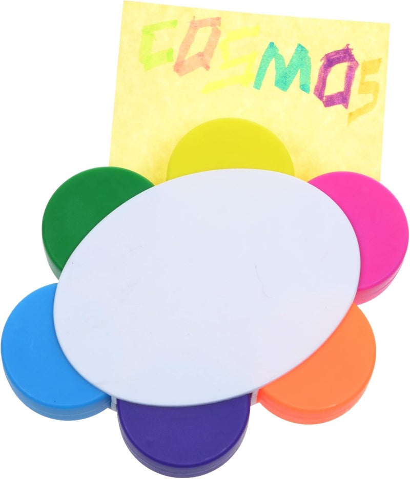 Cosmos Petals Highlighter Flower Shape Cute Fluorescent Colors Watercolor Pen Multi Colors - Image 4