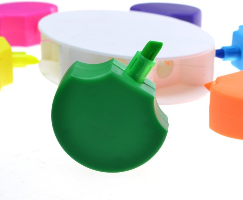 Cosmos Petals Highlighter Flower Shape Cute Fluorescent Colors Watercolor Pen Multi Colors - Image 5