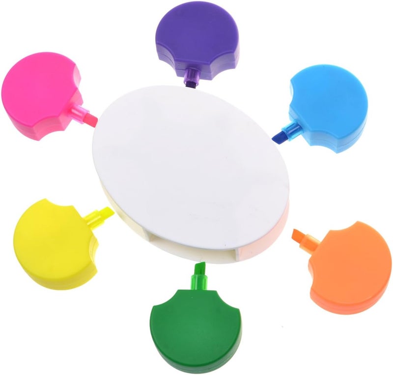 Cosmos Petals Highlighter Flower Shape Cute Fluorescent Colors Watercolor Pen Multi Colors - Image 2