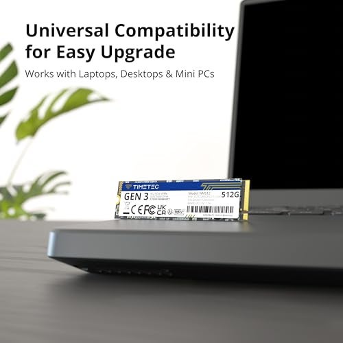 Timetec 512GB SSD NVMe PCIe Gen3x4 8Gb/s M.2 2280 3D NAND High Performance SLC Cache Read/Write Speed Up to 2,000/1,600 MB/s Internal Solid State Drive for PC Laptop and Desktop - Image 3