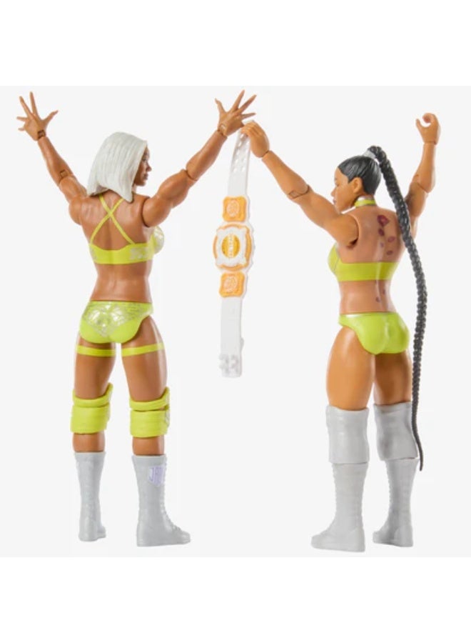 WWE سلسلة WWE Main Event Showdown-22 جاد كارغيل وبيانكا بيلير JGD61 - Image 3