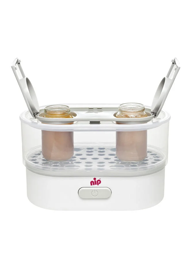 nip 3 In 1 Sterilizer - White