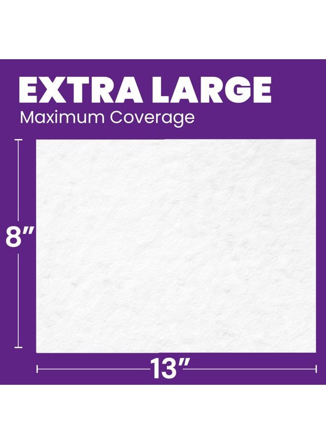 OPTEEL Adult Wipes Lavender Scented – Soft No-Rinse Incontinence Care Disposable Washcloths 8"x13" 720 Wipes - Image 2