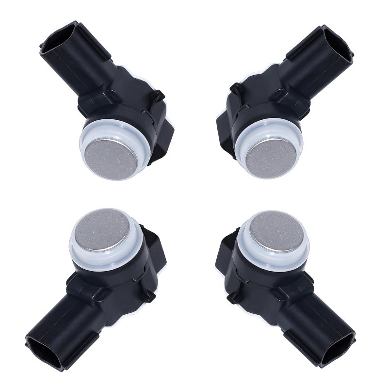 MANATEE Bumper Park Assist Object Sensor 84153946 for Cadillac Chevy GMC Buick Silverado Sierra 1500 2500 3500 HD Yukon XL Encore Lacrosse CTS CT6 XT5 XTS 23428268 52050134 84078131 4PCS Silver