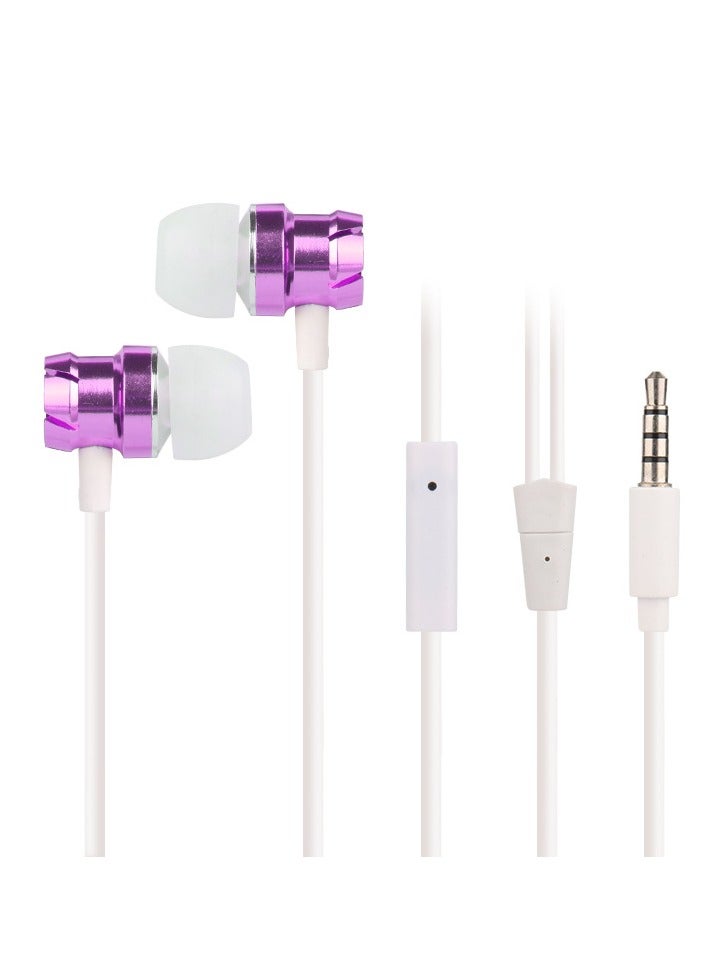 سماعات رأس سلكية رياضية داخل الأذن، سماعات موسيقى للرياضات الإلكترونية (أرجواني) - Image 1