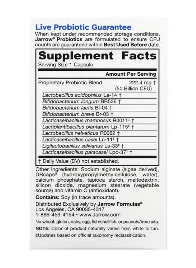 jarrow formulas JarroDophilus Ultra 50 Billion  60 Delayed Release Veggie Caps - Image 2