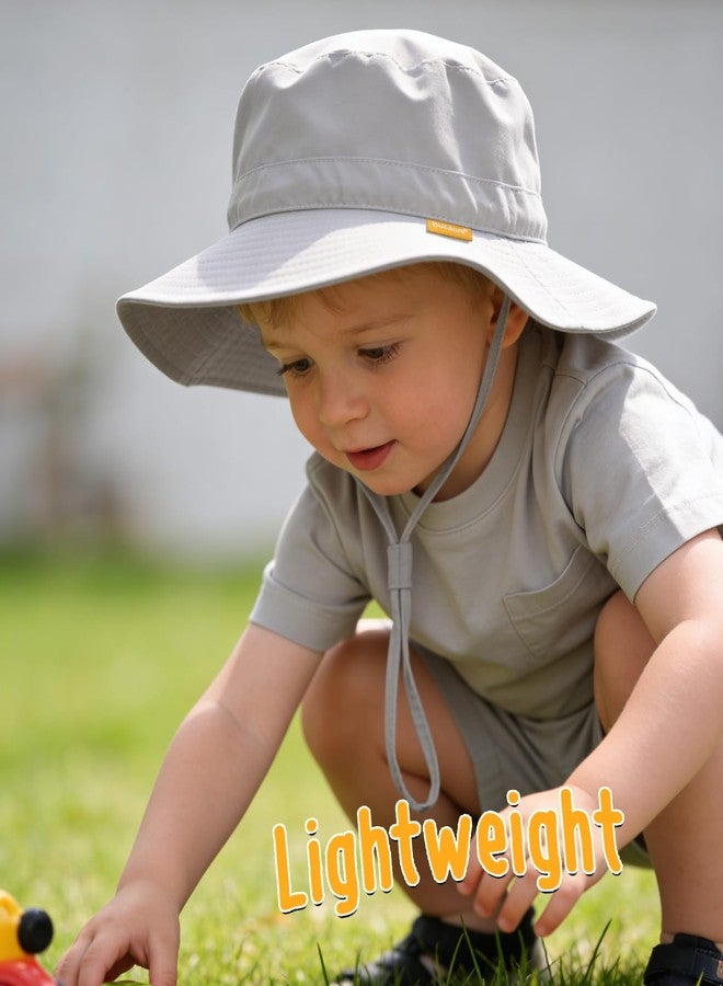 Bucaum Baby Toddler Sun Hat,Boy Girl Summer UPF 50+ Foldable Beach Bucket Hat,Sun Hat for Kids Child 6-24 Months - Image 2
