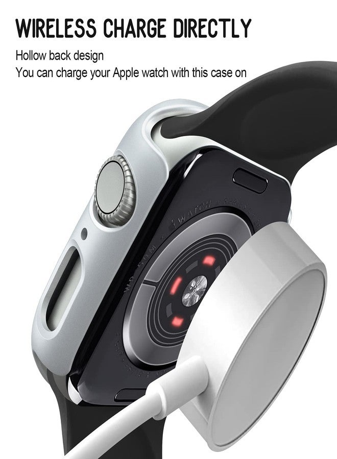 Mugust 4 Pack Hard PC Bumper Case Compatible with Apple Watch SE (2nd Gen) Series 6 Series 5 Series 4 40mm Without Screen Protector, Scratch Resistant Protective Frame Edge Cover for iWatch 40mm - Image 5
