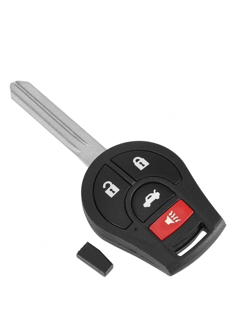 althiqahkey - Replacement Car Key 4 Button Remote Car Key For Car Smart Key Men Car Nissan Vers 2013-2017 - Image 1