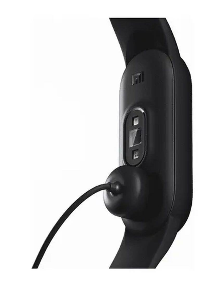 ZOOMEE - Charging Cable for Xiaomi Mi Band 7 / Mi Band 6 / Mi Band 5 Magnetic USB Fast Charging Cord 50cm Black - Image 1