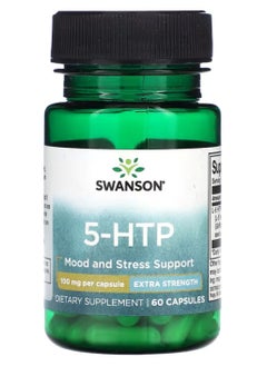 SWANSON Swanson, 5-HTP, Extra Strength, 100 mg, 60 Capsules 