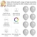 KUULBELA 110pcs Grey Balloon 12 inch Grey Latex Balloons for Birthday Party Baby Shower Weddingwith 2 Ribbons - Image 4