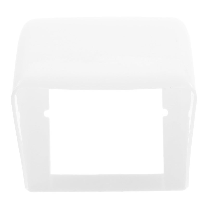 White Weatherproof Outdoor Electrical Outlet Cover Arc Shaped Waterproof Box Protector - Image 2
