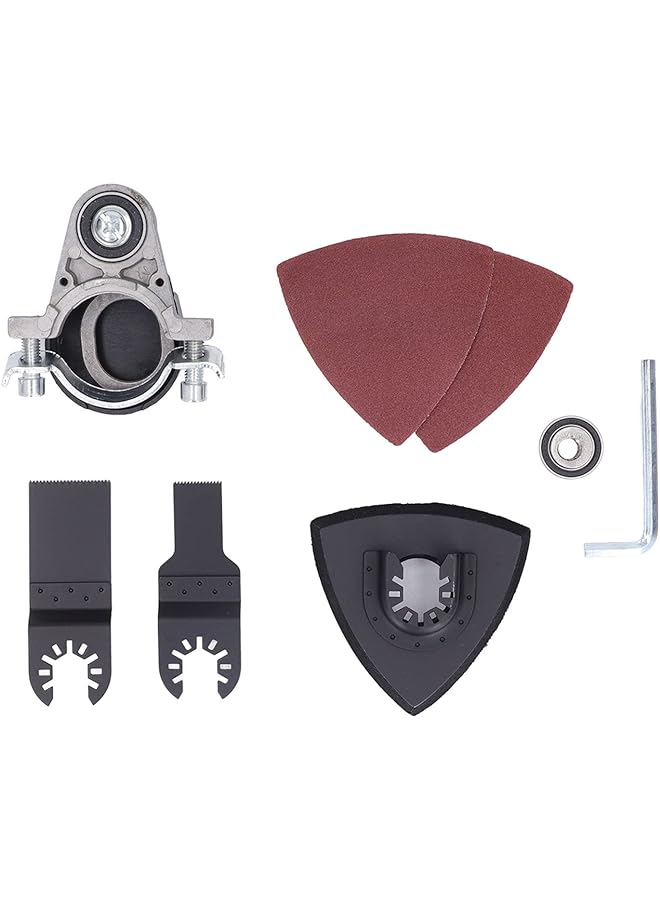 erorex Angle Grinder Oscillating Tool Set Angle Grinder Adapter Angle Grinder Converter Set Stainless Steel Joint Angle Grinder Conversion Head Angle Grinder To Multi Tool Converter - Image 1