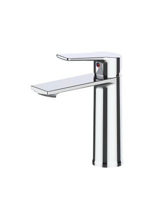 Bathroom Basin Mixer Tap | Single Handle Hot & Cold Water Faucet | Chrome Finish | Anti-Splash Aerator | Corrosion-Resistant Modern Design - view 2