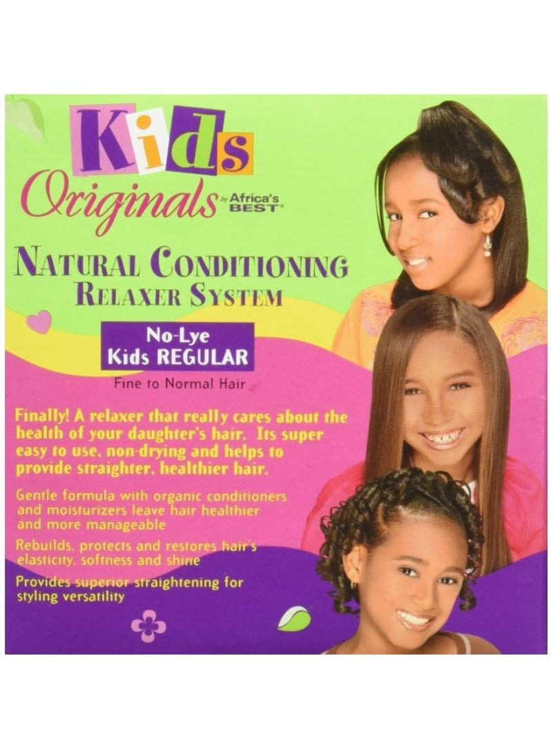 Africa's BEST Africa's Best Kids Organics Organic Conditioning Relaxer System With Scalpguard No Lye Regular, 1 Count - Image 3
