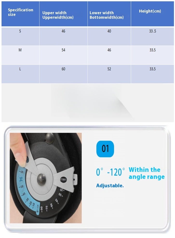 Knee support, rehabilitation knee fixator, adjustable chuck ligament knee support, elastic and breathable (for both men and women) - Image 2