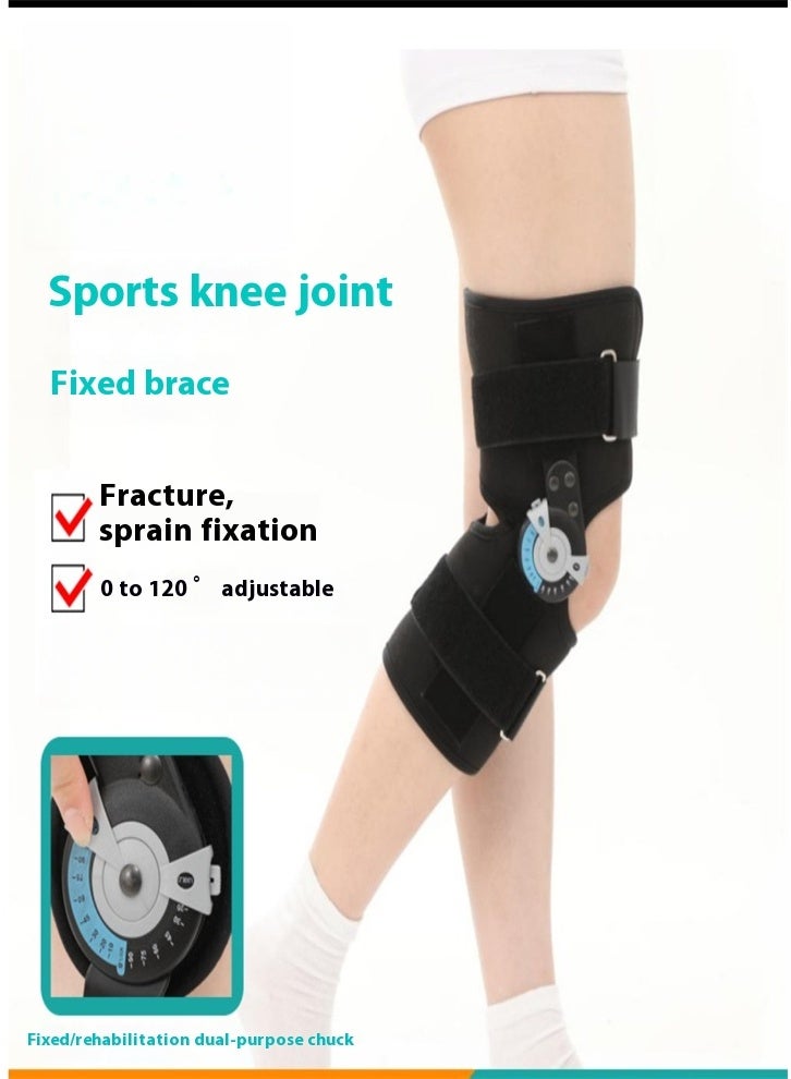 Knee support, rehabilitation knee fixator, adjustable chuck ligament knee support, elastic and breathable (for both men and women) - Image 4