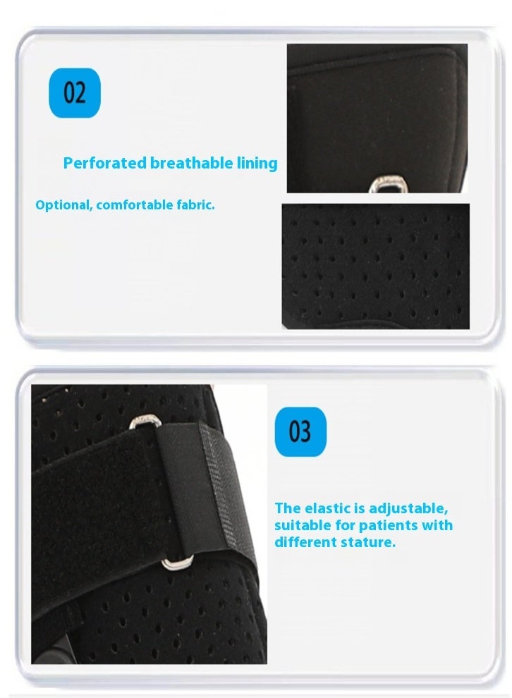 Knee support, rehabilitation knee fixator, adjustable chuck ligament knee support, elastic and breathable (for both men and women) - Image 3