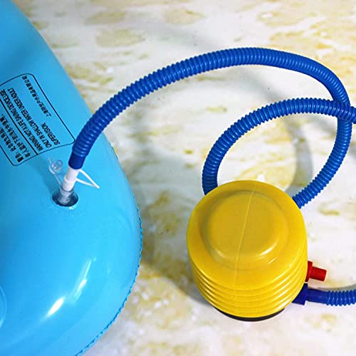Entraxa Portable Foot Air Pump with Hose, Plastic Labor-Saving Air Inflatable Pump for Sports, Mattress, Inflatable Boat, Exercise Ball, Balloon, Swimming Ring, Pool Toys - Image 2
