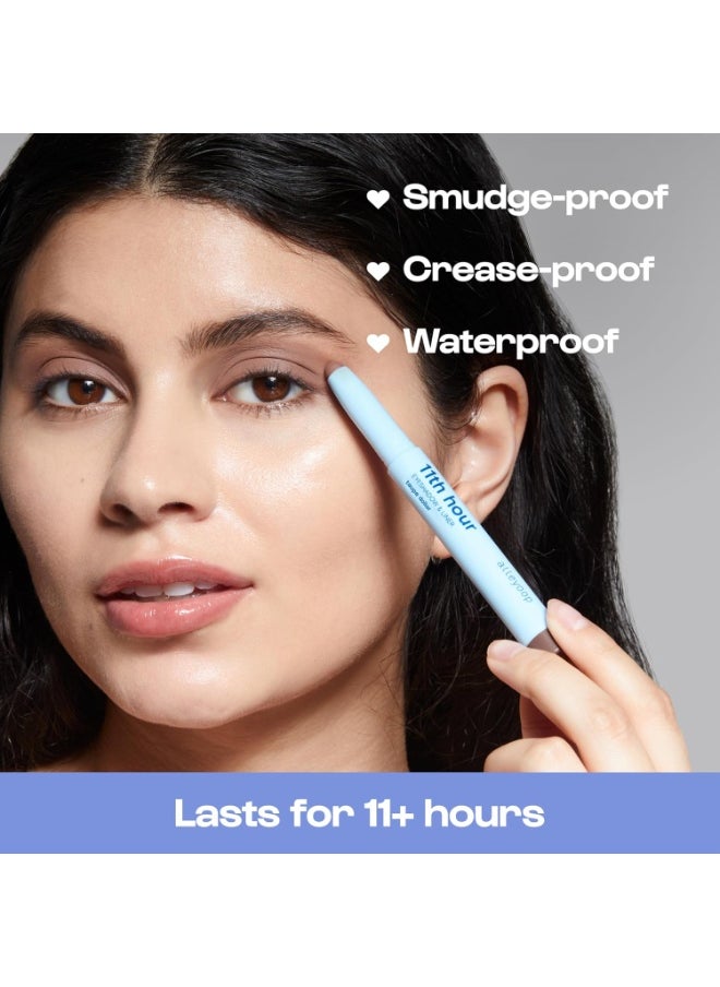 ALLEYOOP ALLEYOOP 11th Hour Waterproof Cream Eyeshadow Stick – Long-Lasting Eye Shadow Pencil & Eyeliner, Cream to Powder Stick & Highlighter – Smudge-Proof Eyeshadow Matte, Taupe Dollar Matte  - Image 5