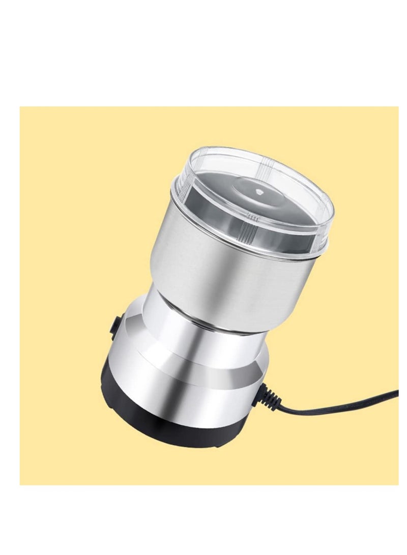 اداة طحن حبوب القهوة الكهربائية متعددة الاغراض من الستانلس ستيل للبذور والتوابل والاعشاب والمكسرات من مياوميكات - Image 2