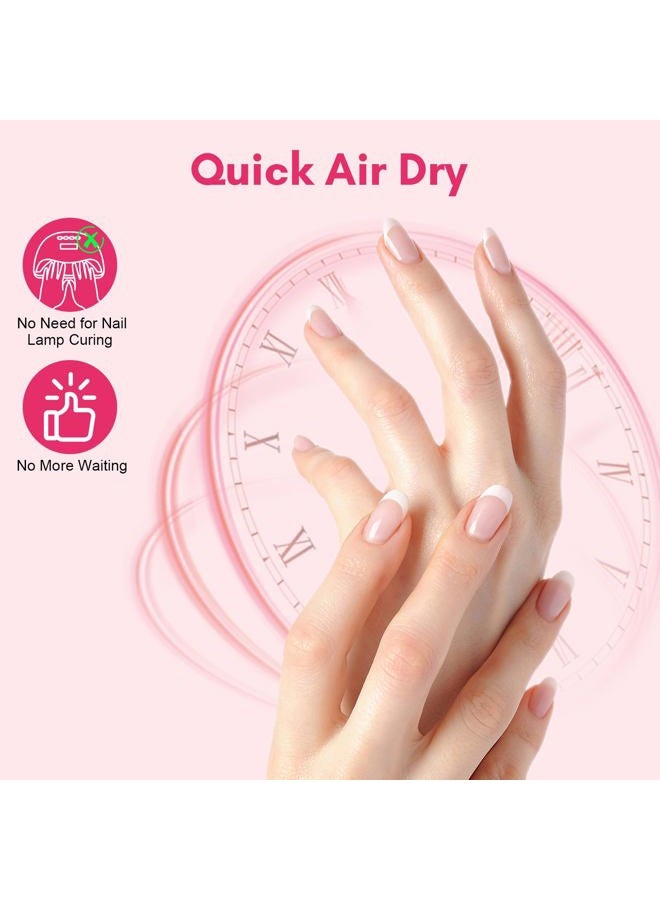MAKARTT Super Strong Nail Glue for Press ons: Acrylic Nail Tips-Fake Nails-Salon Quality, Brush On, Quick Dry, Easy Application Durable & Long-Lasting Fast Glue False Nails - Image 4