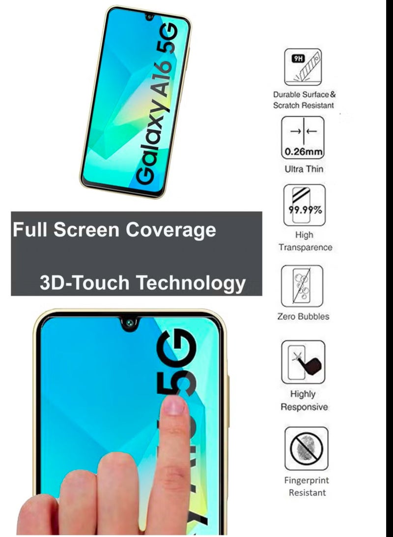 Screen Protector A16 Tempered Glass for Samsung Galaxy A16  - Image 4